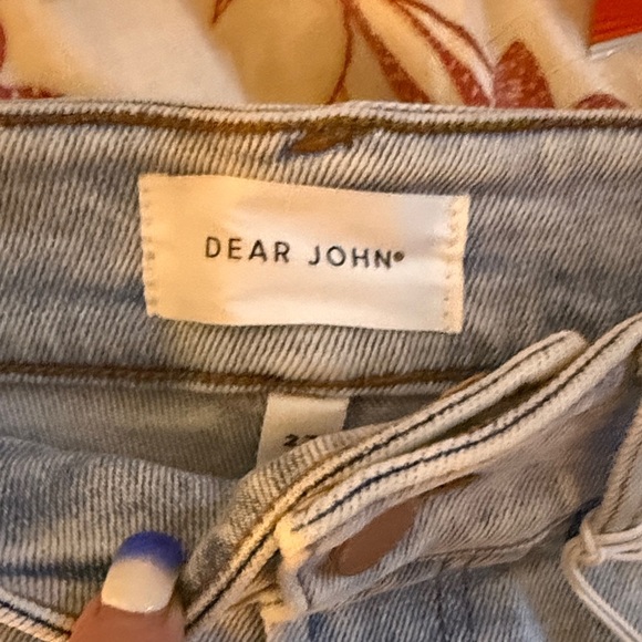 Dear John Sky Blue Denim Shorts - Picture 2 of 4